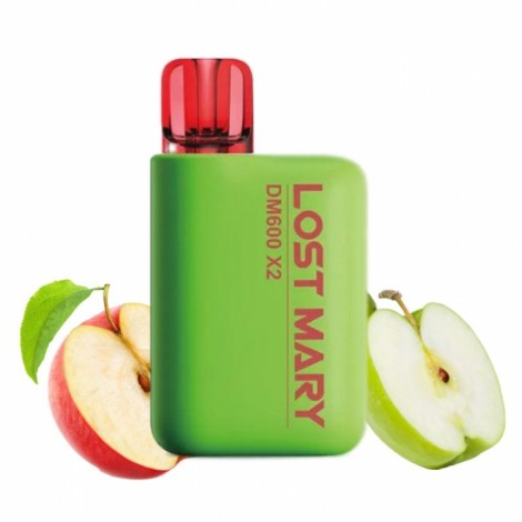 5x Lost Mary DM1200 - Double Apple
