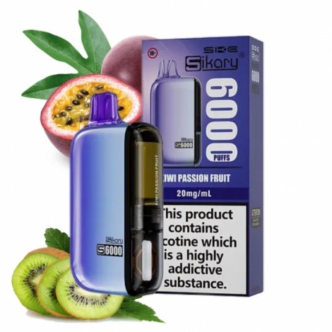 5x Sikary S6000 - Kiwi Passion Fruit