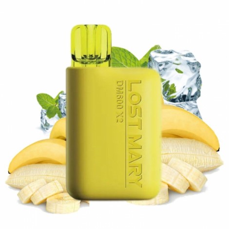 5x Lost Mary DM1200 - Banana Ice