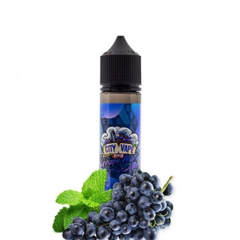City Vape Shot - Grape Mint
