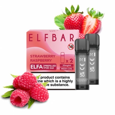 Elf Bar - Elfa Pod Strawberry Raspberry