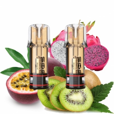 10x Crystal Plus Pods - Kiwi Passionfruit Guava