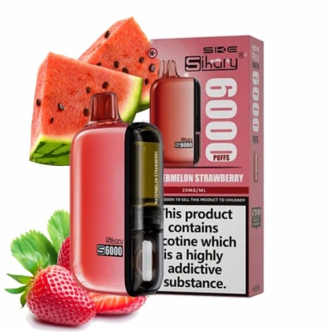 5x Sikary S6000 - Watermelon Strawberry