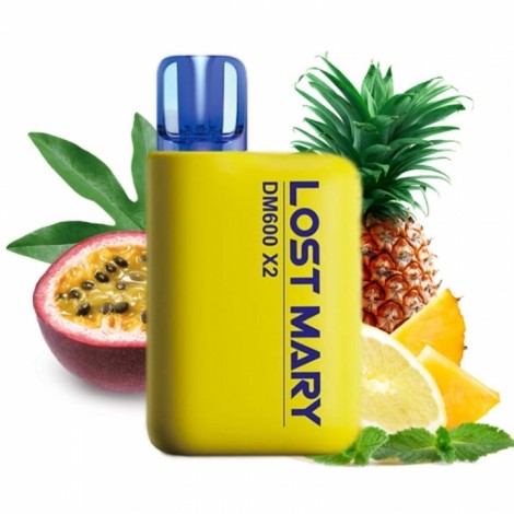 5x Lost Mary DM1200 - Pineapple Passionfruit Lemon