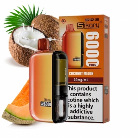 5x Sikary S6000 - Coconut Melon
