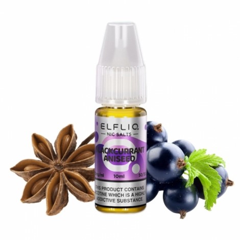 10x Elfliq - Blackcurrant Aniseed