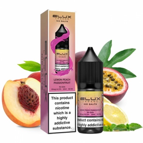 Elux Legend - Lemon Peach Passionfruit