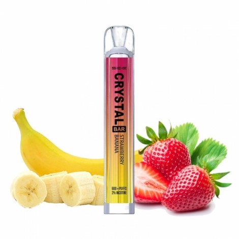 10x Crystal Bar - Strawberry Banana