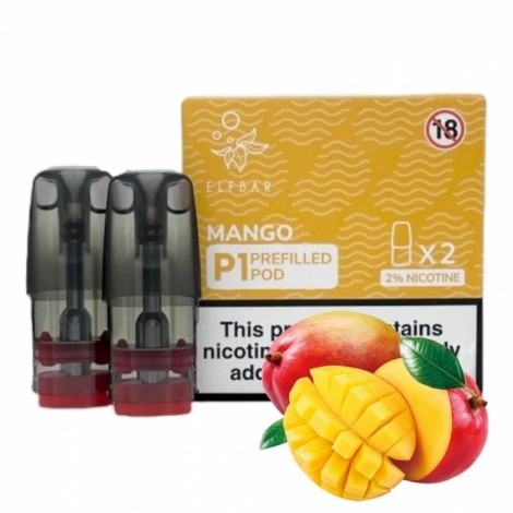 10x Elf Bar - Mate 500 P1 Mango