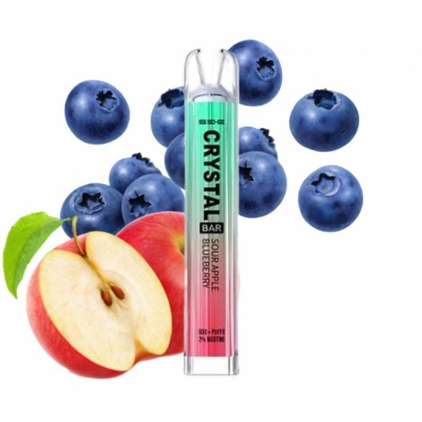 10x Crystal Bar - Sour Apple Blueberry