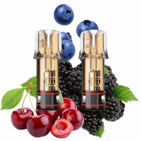 10x Crystal Plus Pods - Blueberry Cherry Blackberry